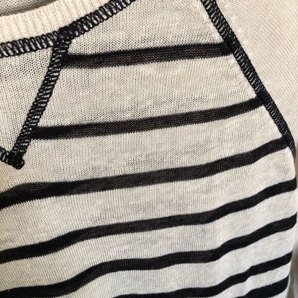 Cynthia Rowley Striped Linen Top - Picture 4 of 5